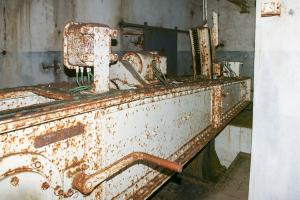 Ligne Maginot - SOETRICH - A11 - (Ouvrage d'artillerie) - Bloc 5
Etage inférieur - Le balancier de la tourelle