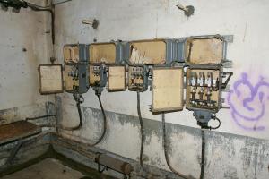 Ligne Maginot - SOETRICH - A11 - (Ouvrage d'artillerie) - Bloc 5
Le tableau électrique divisionnaire du bloc