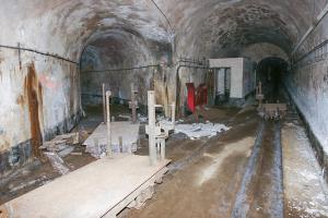 Ligne Maginot - SOETRICH - A11 - (Ouvrage d'artillerie) - Croisement de galeries
La galerie vers le M1
