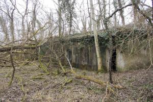 Ligne Maginot - BATTERIE DES PAYSANS - (Cuve pour canon) - L'abri à munitions M 74