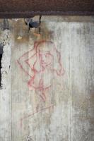Ligne Maginot - BAUERNGRUNDWASSER - (Blockhaus pour arme infanterie) - Graffitis dans la chambre de tir Ouest