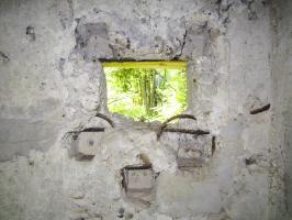 Ligne Maginot - BLAUELSANDKOEPFEL - (Blockhaus pour arme infanterie) - Créneau arrière
