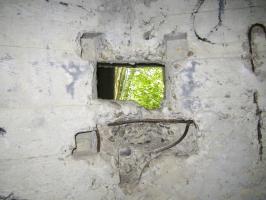 Ligne Maginot - BLAUELSANDKOEPFEL - (Blockhaus pour arme infanterie) - Chambre de tir - créneau latéral gauche