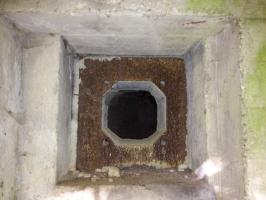 Ligne Maginot - BLAUELSAND - (Casemate d'infanterie - Simple) - Créneau pour FM - Détail