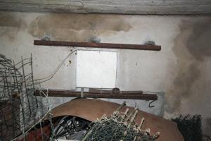 Ligne Maginot - DALHUNDEN EST - (PC de Sous-Quartier) - Détail intérieur d'une embrasure du blockhaus