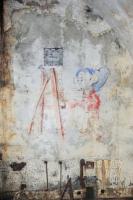 Ligne Maginot - FORT DUCROT - (PC de Secteur) - Peinture murale de la fin des années 1930 (le long métrage de Walt Disney 'Blanche neige et les sept nains' est sorti en France en mai 1938)