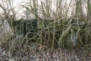 Ligne Maginot - Blockhaus  du GROSSBELTZWOERTH Est - Vue frontale.