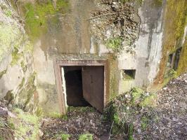 Ligne Maginot - LANGENACKER OUEST - (Blockhaus pour arme infanterie) - L'entrée du blockhaus