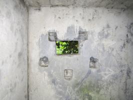 Ligne Maginot - HAUTE DIGUE 4 - (Blockhaus pour arme infanterie) - Créneau latéral gauche