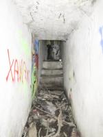 Ligne Maginot - HAUTE DIGUE 3 - (Blockhaus pour arme infanterie) - Accès à la chambre de tir, à l'extrémité de la galerie