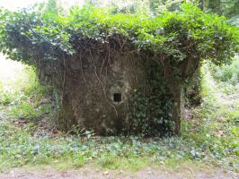 Ligne Maginot - HAUTE DIGUE 8 - (Blockhaus pour arme infanterie) - Créneau frontal de défense rapprochée
