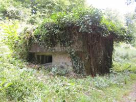 Ligne Maginot - HAUTE DIGUE 8 - (Blockhaus pour arme infanterie) - Créneau mitrailleuse gauche (nord)