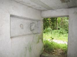 Ligne Maginot - HAUTE DIGUE 7 - (Blockhaus pour arme infanterie) - Créneau de défense rapprochée de l'entrée
