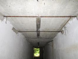 Ligne Maginot - HAUTE DIGUE 9 - (Blockhaus pour arme infanterie) - Supports dans la galerie