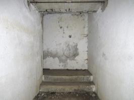 Ligne Maginot - HAUTE DIGUE 9 - (Blockhaus pour arme infanterie) - Accès à la chambre de tir, à l'extrémité de la galerie