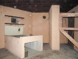Ligne Maginot - M26 - (Blockhaus pour arme infanterie) - Table de tir droite et entrée