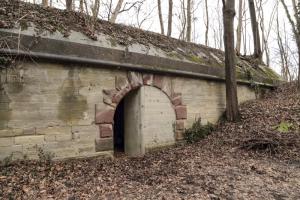 Ligne Maginot - NEUF-EMPERT 2 - (Blockhaus pour arme infanterie) - Façade de l'abri de piquet aménagé