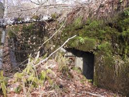 Ligne Maginot - NONNENKOPF - (Casemate d'infanterie - Double) - Le flanquement vers l'Ouest
