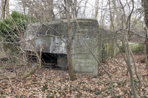 Ligne Maginot - ROUTE de NEUHOF Nord ( Blockhaus pour arme infanterie ) - Façade sud