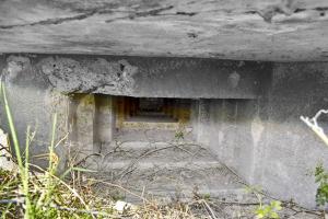 Ligne Maginot - SPORENINSEL - (Casemate d'infanterie - Double) - Chambre de tir sud
Créneau JM
