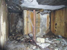 Ligne Maginot - PFAFFENSCHLICK SUD - (Blockhaus pour arme infanterie) - Local de vie, entre les deux coupoles