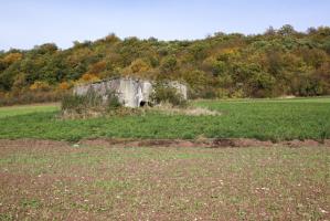 Ligne Maginot - CB151 - LANGE LANGT - (Blockhaus pour canon) - Vue générale