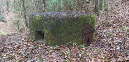 Ligne Maginot - PFAFFENSCHLICK NORD - (Blockhaus pour arme infanterie) - Créneau de gauche