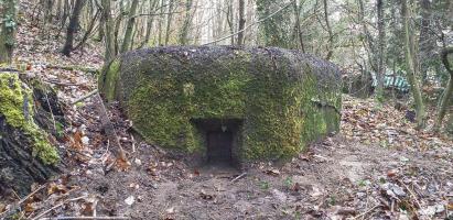 Ligne Maginot - PFAFFENSCHLICK NORD - (Blockhaus pour arme infanterie) - Créneau central