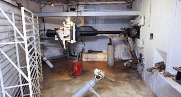 Ligne Maginot - SIMSERHOF - (Ouvrage d'artillerie) - Entrée munitions
La chambre de tir