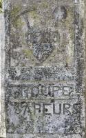 Ligne Maginot - HERRENFELD (II/34°RIF ) - (PC de Quartier) - Abri 5
Cartouche de 1940 du 3ème groupe de sapeurs