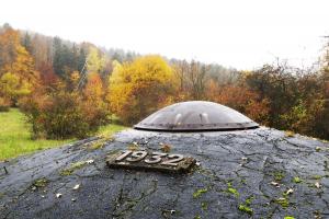 Ligne Maginot - HOCHWALD - (Ouvrage d'artillerie) - Bloc 15
Tourelle de mitrailleuses Reibel MAC 31