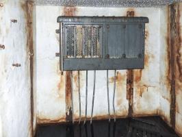 Ligne Maginot - H - (Chambre de coupure) - L'intérieure de la chambre de coupure