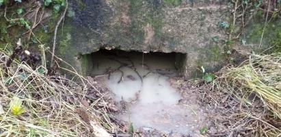 Ligne Maginot - KINZELBACH EST - (Blockhaus pour arme infanterie) - Créneau mitrailleuse