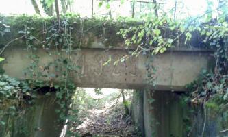 Ligne Maginot - BIBLIESHEIM - (Infrastructure ferroviaire) - 21 - PONT SUR LA SAUER - BIBLIESHEIM
Cartouche 1929 sur le tablier