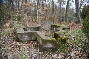Ligne Maginot - CARREFOUR PARADE 1 - (Cuve pour arme d'infanterie) - 