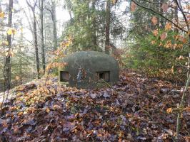 Ligne Maginot - GRAFENWEIHER NORD OUEST - (Casemate d'infanterie - double) - La cloche Est à quatre créneaux