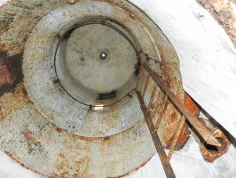 Ligne Maginot - GRAFENWEIHER NORD OUEST - (Casemate d'infanterie - double) - La cloche à 4 créneaux