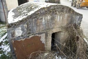 Ligne Maginot - SENTZICH 2 - (Blockhaus pour arme infanterie) - Entrée du blockhaus.