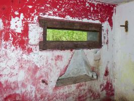 Ligne Maginot - CLIMBACH 4 - (Blockhaus pour canon) - Créneau pour mitrailleuse