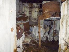 Ligne Maginot - HOCHWALD C2 ( Casemate d'infanterie ) - Le local des filtres et ventilateurs