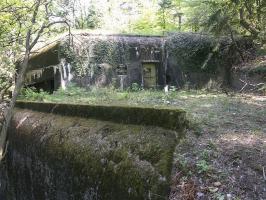 Ligne Maginot - HOCHWALD C3 ( Casemate d'infanterie ) - L'entrée de la casemate, au niveau de la chambre de tir haute