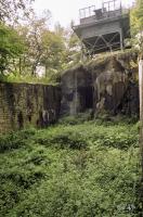 Ligne Maginot - HOCHWALD C5 ( Casemate d'infanterie ) - La casemate et le fossé antichar