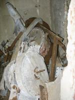Ligne Maginot - HOCHWALD C8 ( Casemate d'infanterie ) - Les restes des filtres et ventilateurs