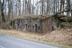 Ligne Maginot - La LOUVIERE (II/149° RIF) ( PC de Quartier ) - Situé en bordure de la route qui va de Longuyon vers Pierrepont en Meurthe et Moselle cet ouvrage est en ruine et la nature reprend ses droits...