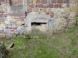Ligne Maginot - WISSEMBOURG NORD EST - (Poste GRM - Maison Forte) - Le troisième créneau en façade