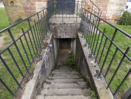 Ligne Maginot - WISSEMBOURG NORD EST - (Poste GRM - Maison Forte) - L'accès au sous-sol