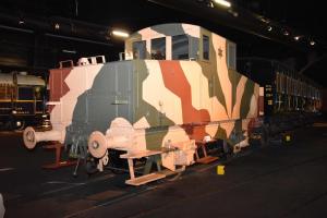 Ligne Maginot - Locotracteur Crochat 120cv - Locotracteur exposé au Musée du Chemin de fer