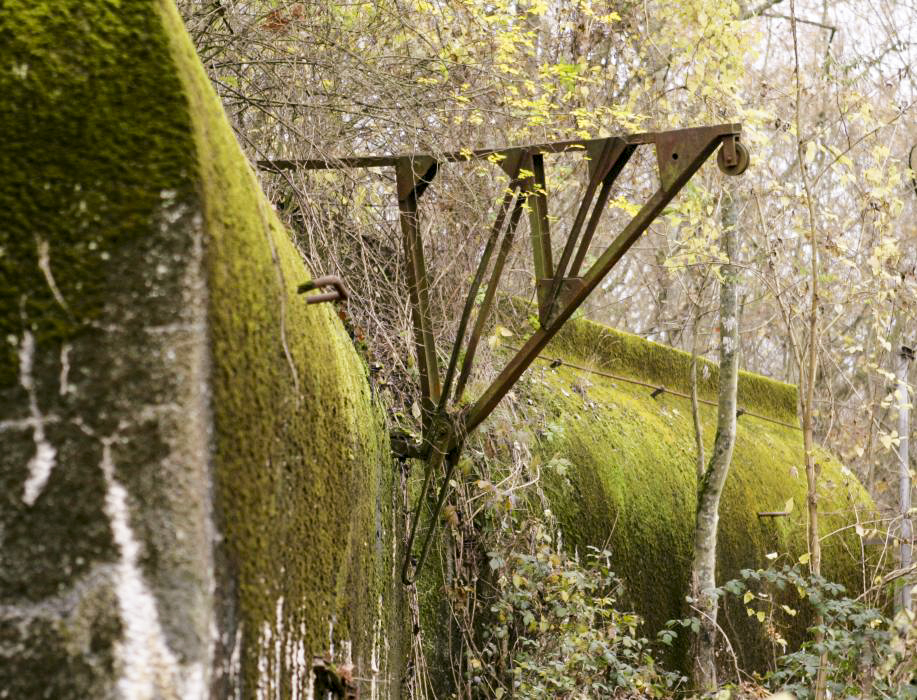 Ligne Maginot - SOETRICH - A11 - (Ouvrage d'artillerie) - Entrée munitions
Détail de la potence extérieure