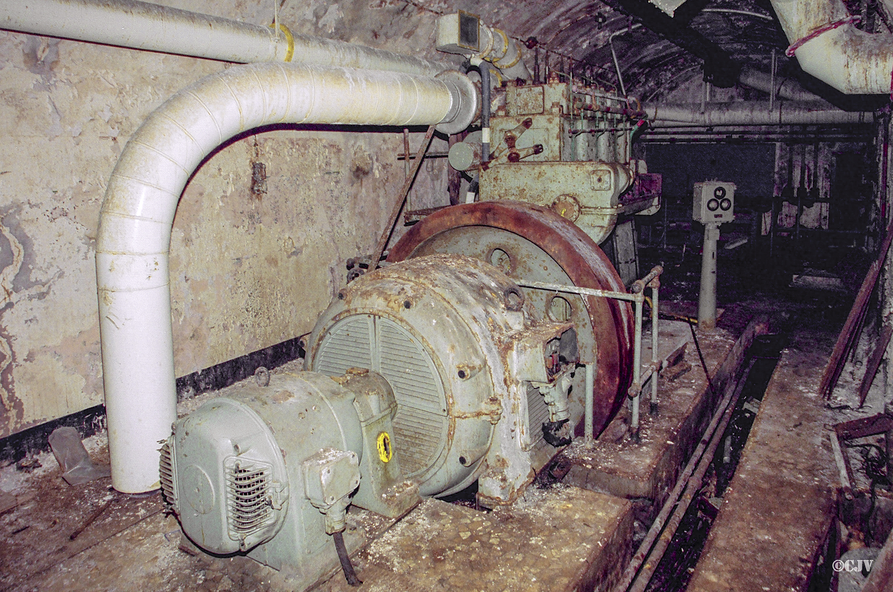 Ligne Maginot - SOETRICH - A11 - (Ouvrage d'artillerie) - L'usine électrique