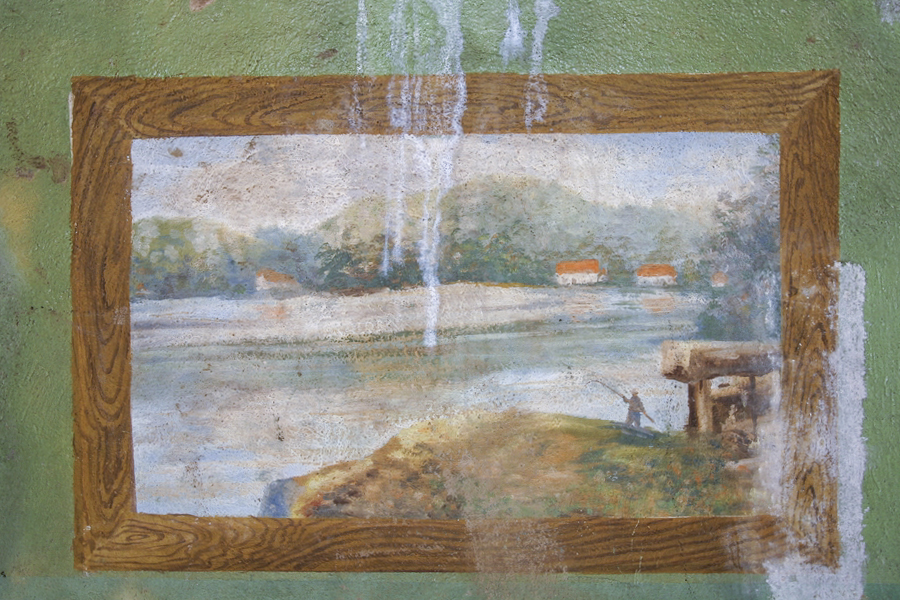 Ligne Maginot - SOETRICH - A11 - (Ouvrage d'artillerie) - Peinture murale